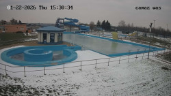 Hlavní bazén, divoká řeka