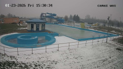 Hlavní bazén, divoká řeka