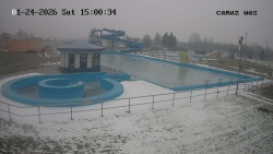 Hlavní bazén, divoká řeka