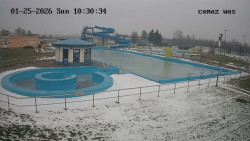 Hlavní bazén, divoká řeka