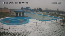 Hlavní bazén, divoká řeka