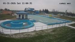 Hlavní bazén, divoká řeka