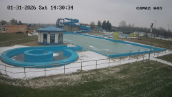 Hlavní bazén, divoká řeka