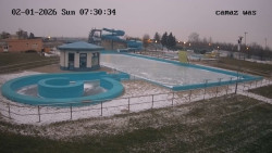 Hlavní bazén, divoká řeka