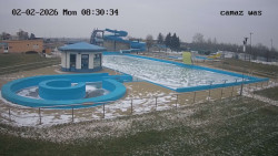 Hlavní bazén, divoká řeka