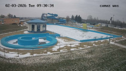 Hlavní bazén, divoká řeka