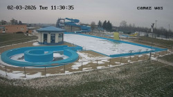 Hlavní bazén, divoká řeka