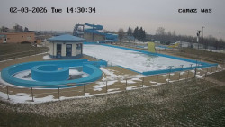 Hlavní bazén, divoká řeka