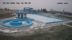 Hlavní bazén, divoká řeka