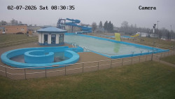 Hlavní bazén, divoká řeka