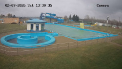 Hlavní bazén, divoká řeka