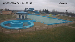 Hlavní bazén, divoká řeka