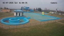 Hlavní bazén, divoká řeka