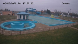 Hlavní bazén, divoká řeka