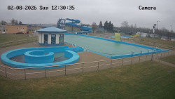 Hlavní bazén, divoká řeka