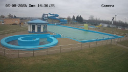 Hlavní bazén, divoká řeka