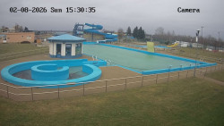 Hlavní bazén, divoká řeka