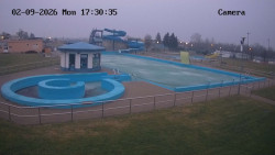 Hlavní bazén, divoká řeka