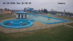 Hlavní bazén, divoká řeka