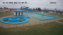 Hlavní bazén, divoká řeka