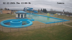 Hlavní bazén, divoká řeka