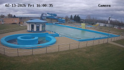 Hlavní bazén, divoká řeka