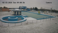 Hlavní bazén, divoká řeka