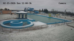 Hlavní bazén, divoká řeka