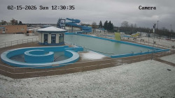 Hlavní bazén, divoká řeka