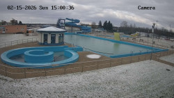 Hlavní bazén, divoká řeka