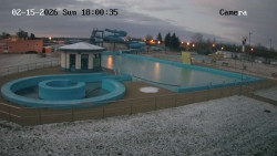 Hlavní bazén, divoká řeka