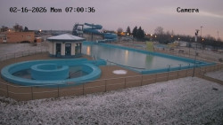 Hlavní bazén, divoká řeka