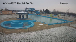 Hlavní bazén, divoká řeka