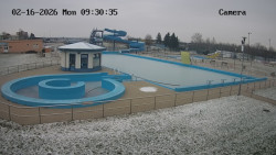 Hlavní bazén, divoká řeka