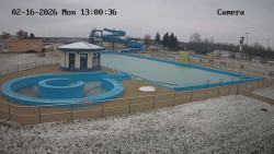 Hlavní bazén, divoká řeka