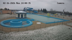 Hlavní bazén, divoká řeka