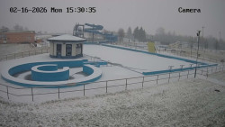 Hlavní bazén, divoká řeka