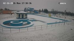 Hlavní bazén, divoká řeka