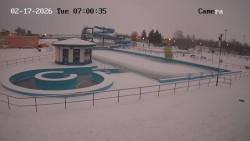 Hlavní bazén, divoká řeka