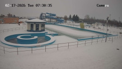 Hlavní bazén, divoká řeka