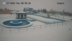 Hlavní bazén, divoká řeka