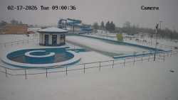 Hlavní bazén, divoká řeka