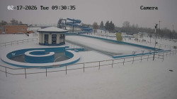 Hlavní bazén, divoká řeka