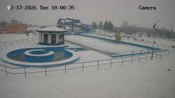 Hlavní bazén, divoká řeka