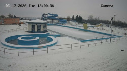 Hlavní bazén, divoká řeka