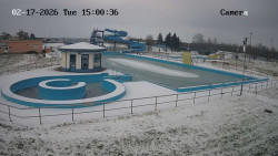 Hlavní bazén, divoká řeka