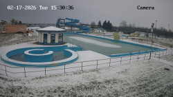 Hlavní bazén, divoká řeka