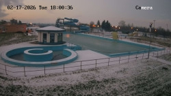 Hlavní bazén, divoká řeka