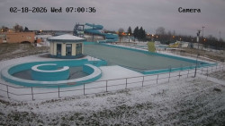 Hlavní bazén, divoká řeka