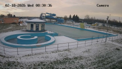 Hlavní bazén, divoká řeka